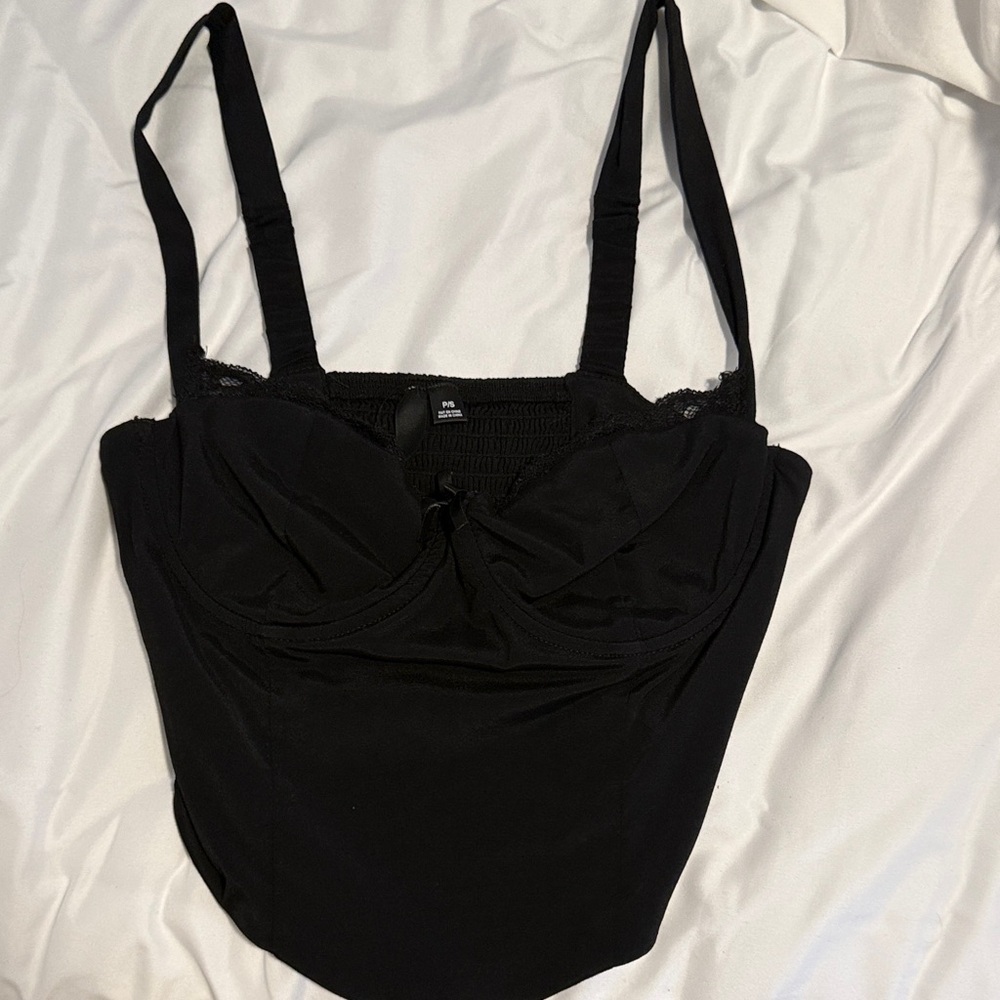 Black Corset Top